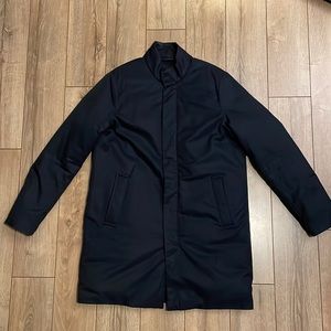 Banana Republic Thinsulate Mac Jacket, Navy, Medium